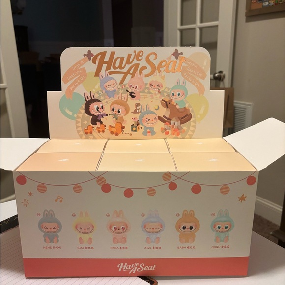Authentic Pop Mart Have A Seat Labubu- Full set!!! - no special. - Picture 1 of 6